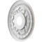 Ekena Millwork Baltimore PVC Ceiling Medallion (Canopies up to 6 1/2"), 16"OD x 3 1/2"ID x 1"P, Bright Coat Copper CMP16BABCO - alternate 5